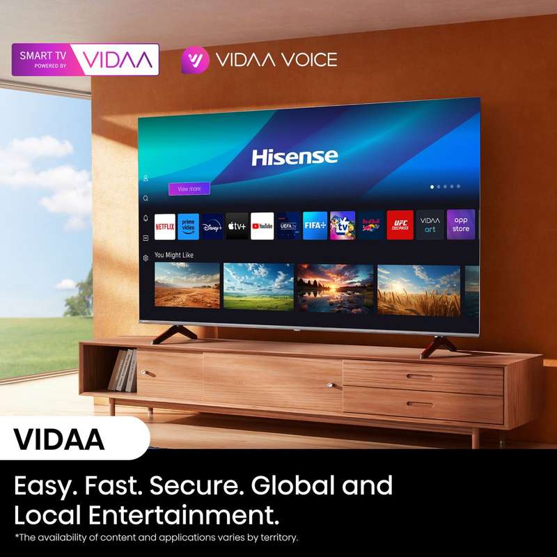 Hisense 65" A6N 4K UHD Smart TV with HDR & Dolby Vision