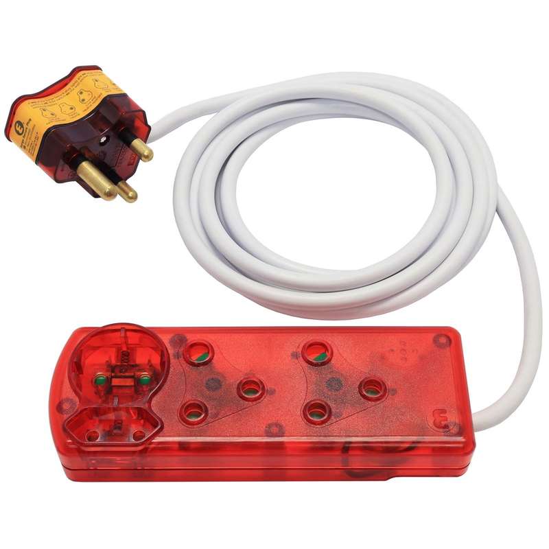 Ellies 4 Way High Surge Multiplug