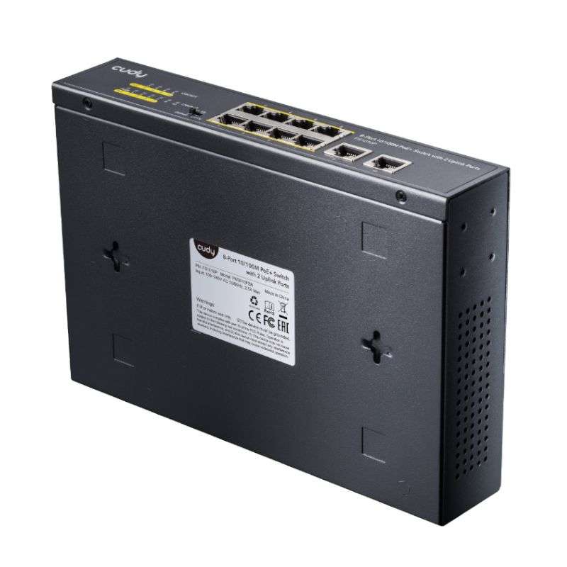 Cudy 10-Port 10/100Mbps Unmanaged PoE+ Switch 120w