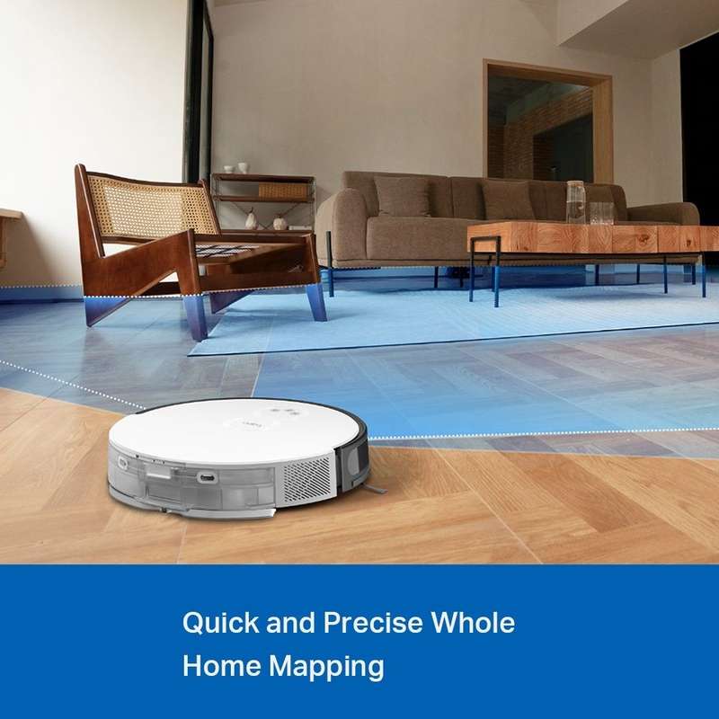 TP-Link Tapo RV20 Mop Plus Robot LIDAR Vacuum 2600 mAh