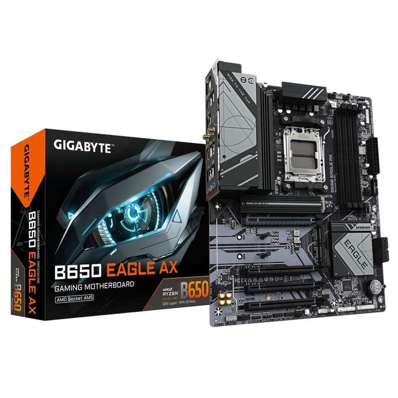 GIGABYTE AMD B650 EAGLE for 3rd/4th/5th Generation AMD Ryzen processors; 4x Dual DDR4; 3x M2; ...