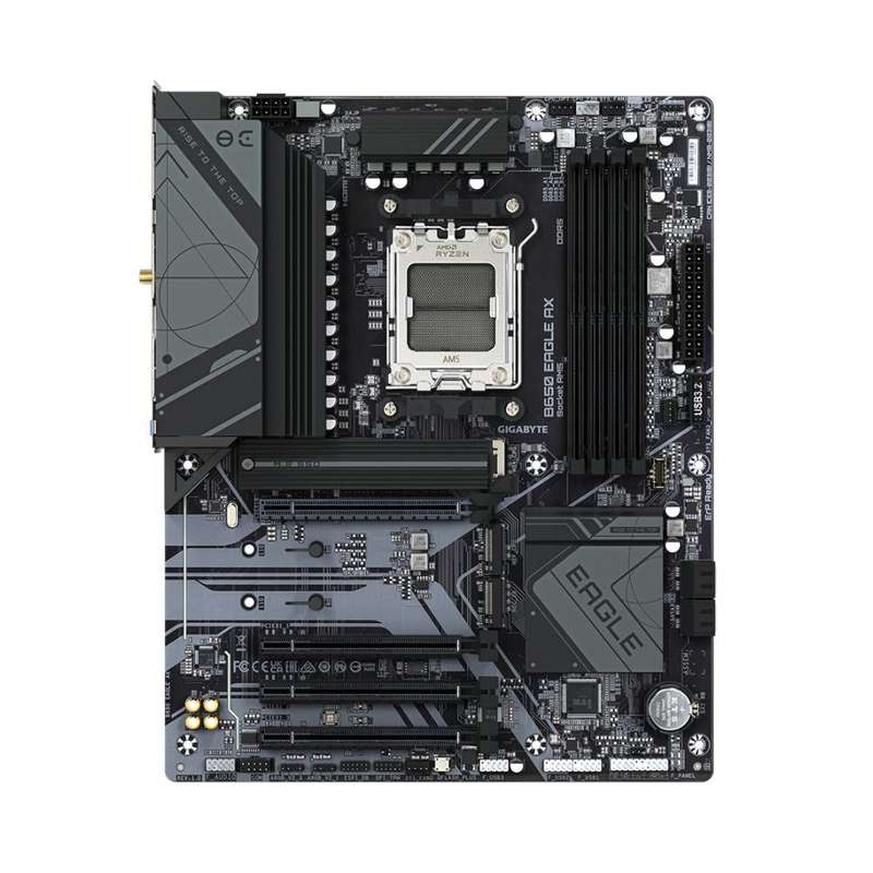 GIGABYTE AMD B650 EAGLE for 3rd/4th/5th Generation AMD Ryzen processors; 4x Dual DDR4; 3x M2; ...