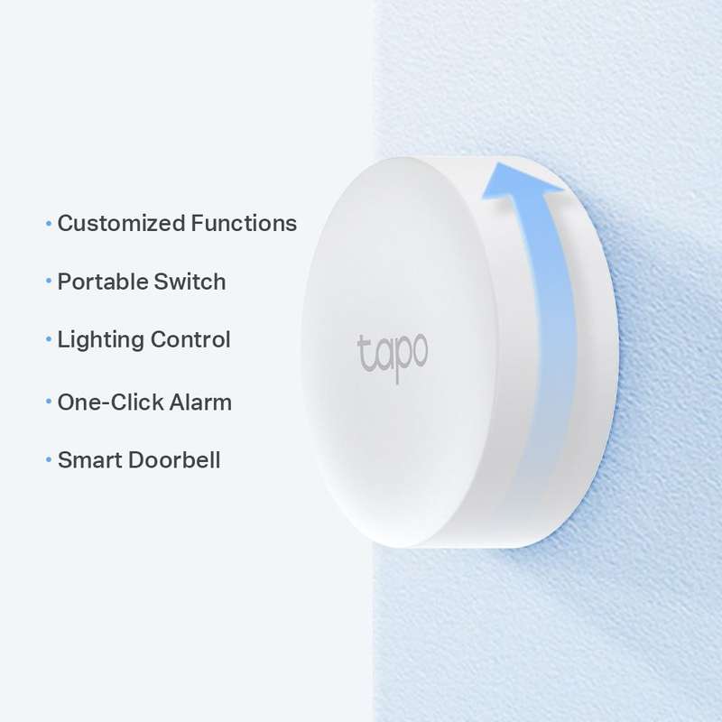 TP-Link Tapo S200B Smart 868 MHz Button CR2032 battery