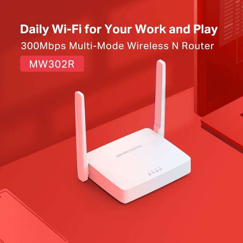TP-Link Mercusys MW302R 300Mbps Wireless N Router
