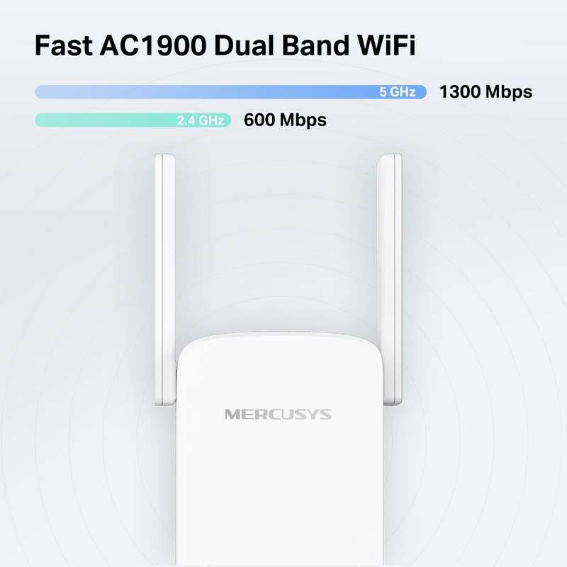 TP-Link Mercusys ME50G AC1900 WiFi Range Extender