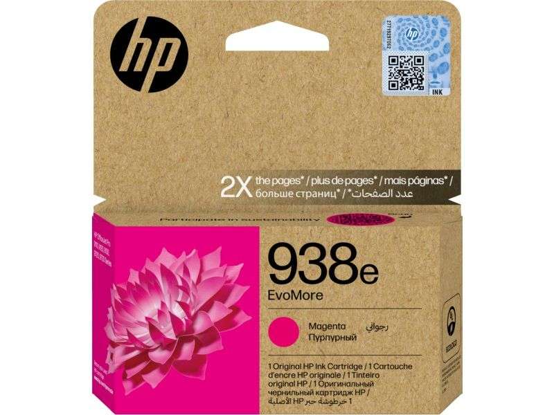 HP 938e EvoMore Magenta Original Ink Cartridge