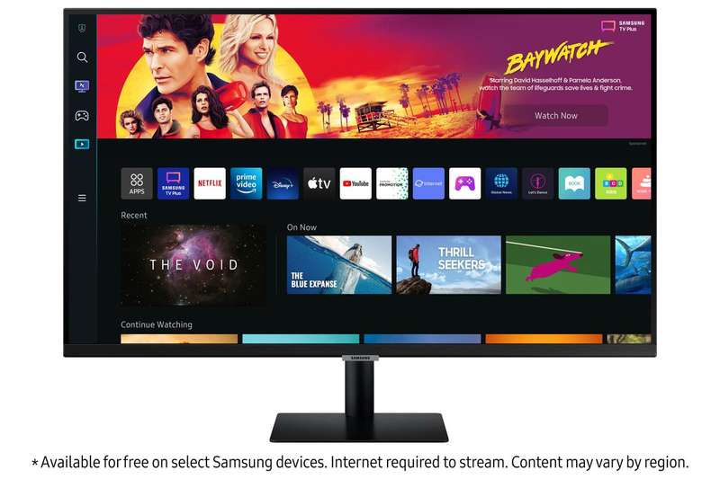 Samsung LS32BM700 32'' UHD Flat Smart Monitor (16:9) - 8ms (GTG); 3000:1 static; 3840 x 2160 reso...