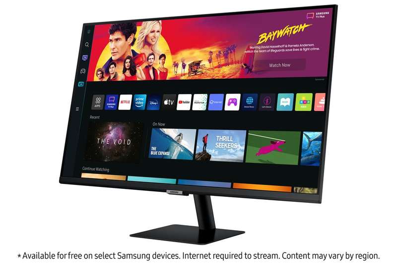 Samsung LS32BM700 32'' UHD Flat Smart Monitor (16:9) - 8ms (GTG); 3000:1 static; 3840 x 2160 reso...