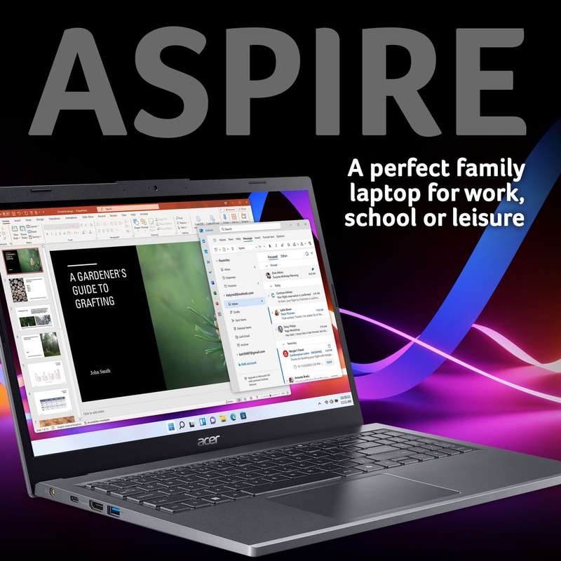 Acer Aspire 15 A15-51M-50B5 15.6" FHD Intel® Core 5 Processor 120U C5120U  16GB LPDDR5 512GB PCI...