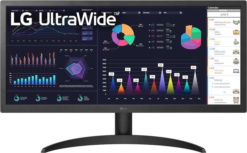LG 26WQ500 25.7' 1080p Full HD Monitor