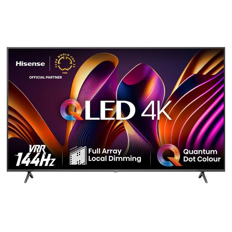 Hisense 65Q7N 65inch 144HZ QLED;Quantum Dot Colour;144Hz Game Mode Pro;Multi-Channel Surround 2.1...