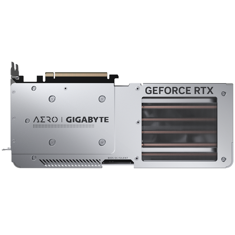 GIGABYTE nVidia GeForce® RTX 4070Ti SUPER AERO OC - 16G GDDR6X HDMIx1/DP x3.