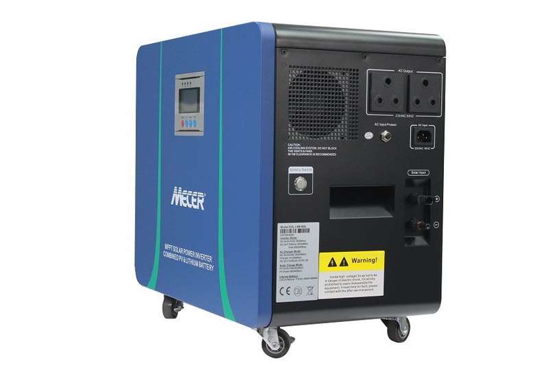 Mecer 2Kw 25.6V 100Ah Lithium Battery 820W MPPT