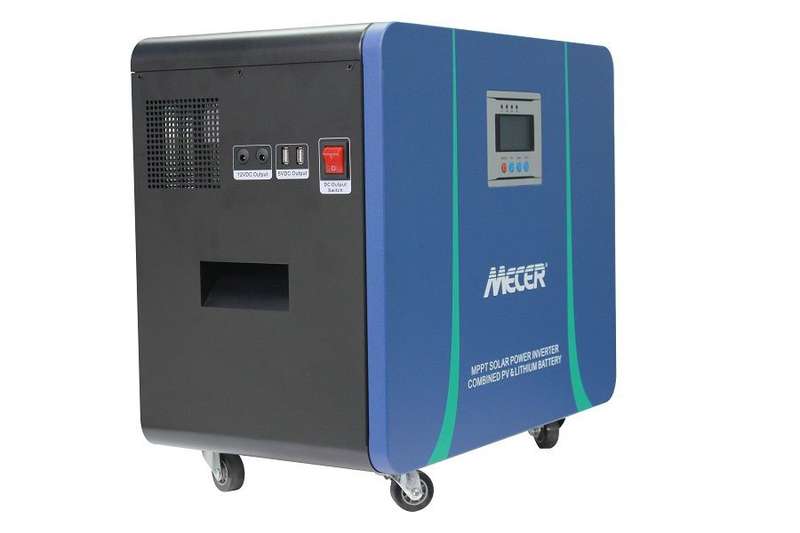 Mecer 2Kw 25.6V 100Ah Lithium Battery 820W MPPT