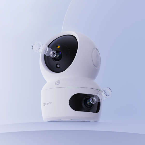 EZVIZ H7c 2K Dual-Lens Pan & Tilt Indoor Smart Wi-Fi Camera