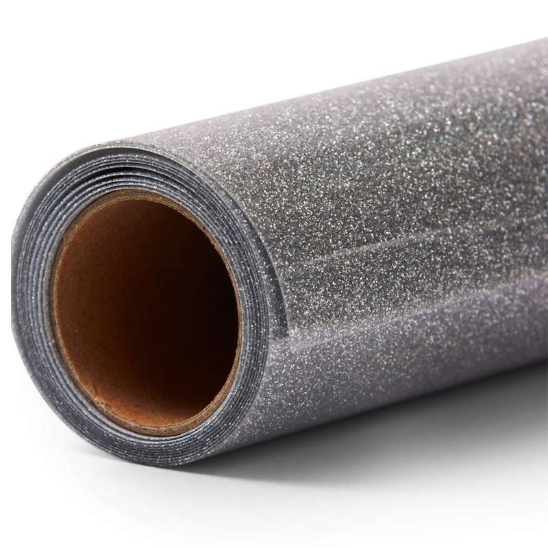 2009351 - Cricut Glitter Iron-On Vinyl 30.5x150cm 1-sheet Silver