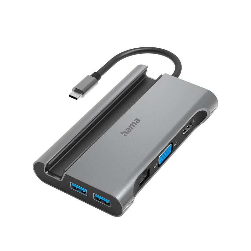 Hama USB-C Hub PD Multiport 7 Port