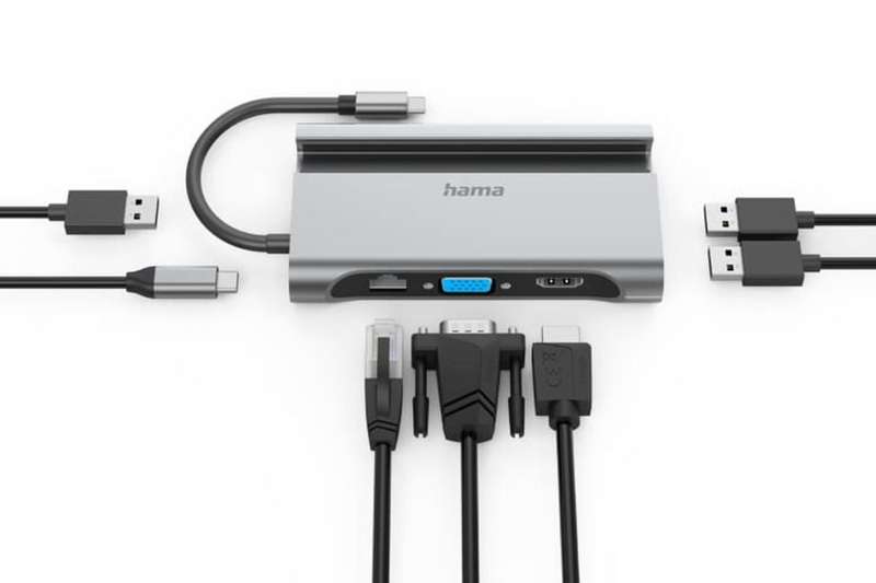 Hama USB-C Hub PD Multiport 7 Port