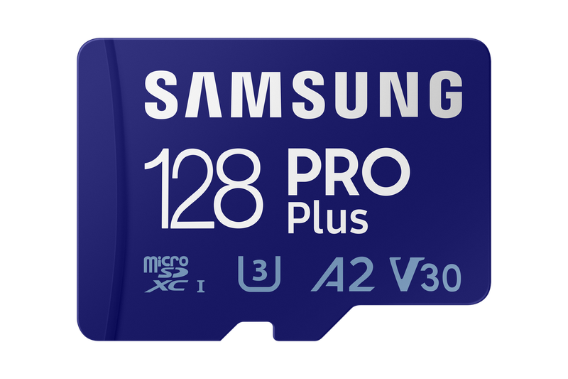 Samsung MB-MD128SA PRO Plus microSDXC 128GB Memory Card; Read : up to 180MB/s Write : up to 130MB...