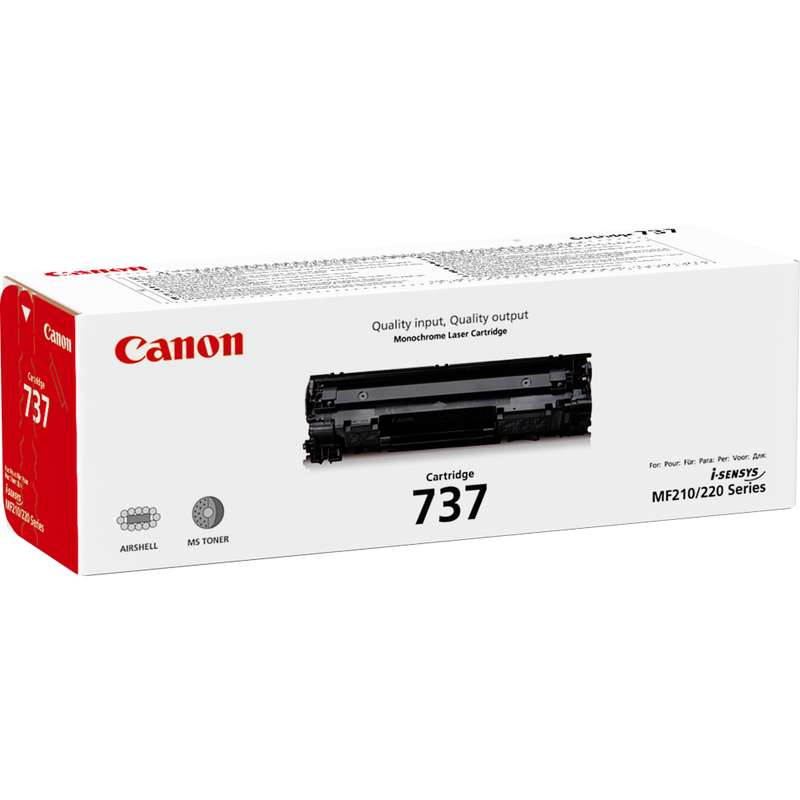 Canon-Toner-CRG 737 BK-MF211 / MF212w / MF216n / MF217w / MF226dn / MF229dw / MF231 / MF232w / MF...