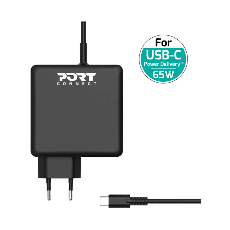PORT PERIPHERALS AND ACCESSORIES UNIVERSAL POWER SUPPLY 65W - EU