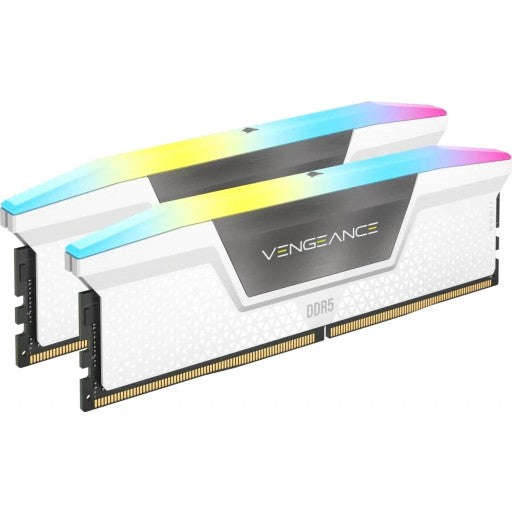 Corsair VENGEANCE RGB DDR5 32GB (2 x 16GB) DDR5 6000 CL36-44-44-96 1.40V Intel XMP & AMD EXPO - W...