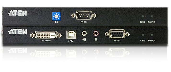 ATEN USB DVI Single Link Console Extender with Audio/Serial Support up to 60M  -  TAA Compliant /...
