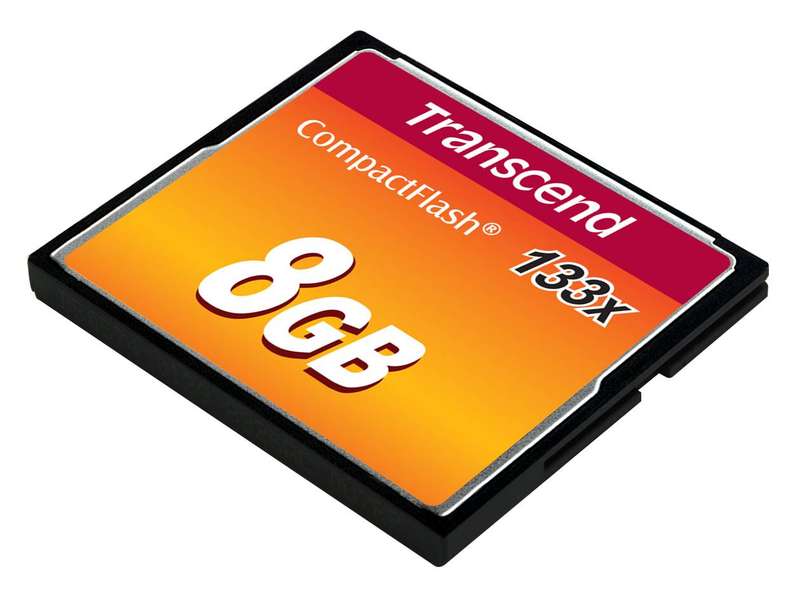 Transcend 8GB 133X Compact Flash Card (UNBOXED DEAL)