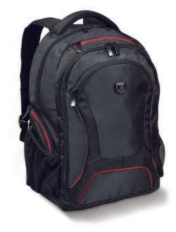 PORT DESIGNS COURCHEVEL 14/15.6 BACKPACK CASE  BLACK AND RED