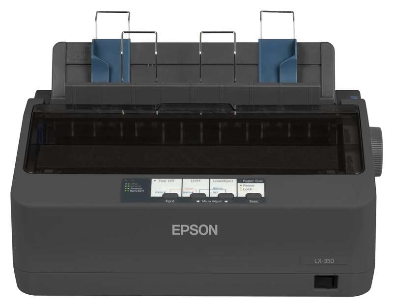 Epson LX-350; Dot Matrix Printers; Impact dot matrix; 80Â columns; 9 Needles; RS-232; Bidirecti...