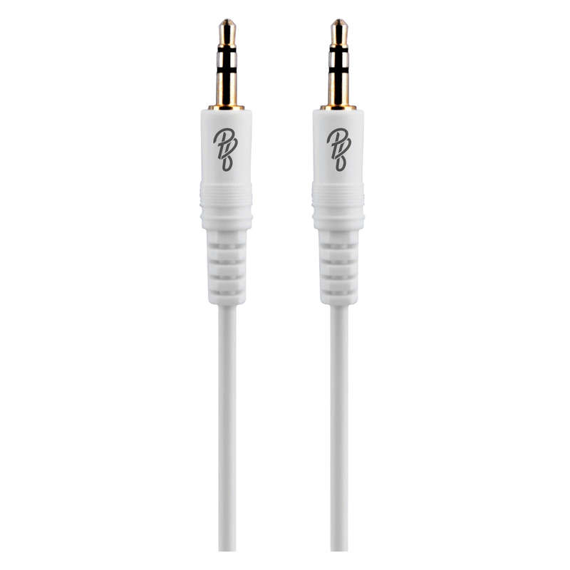 Pro Bass Unite Series- Boxed Auxiliary Cable-White