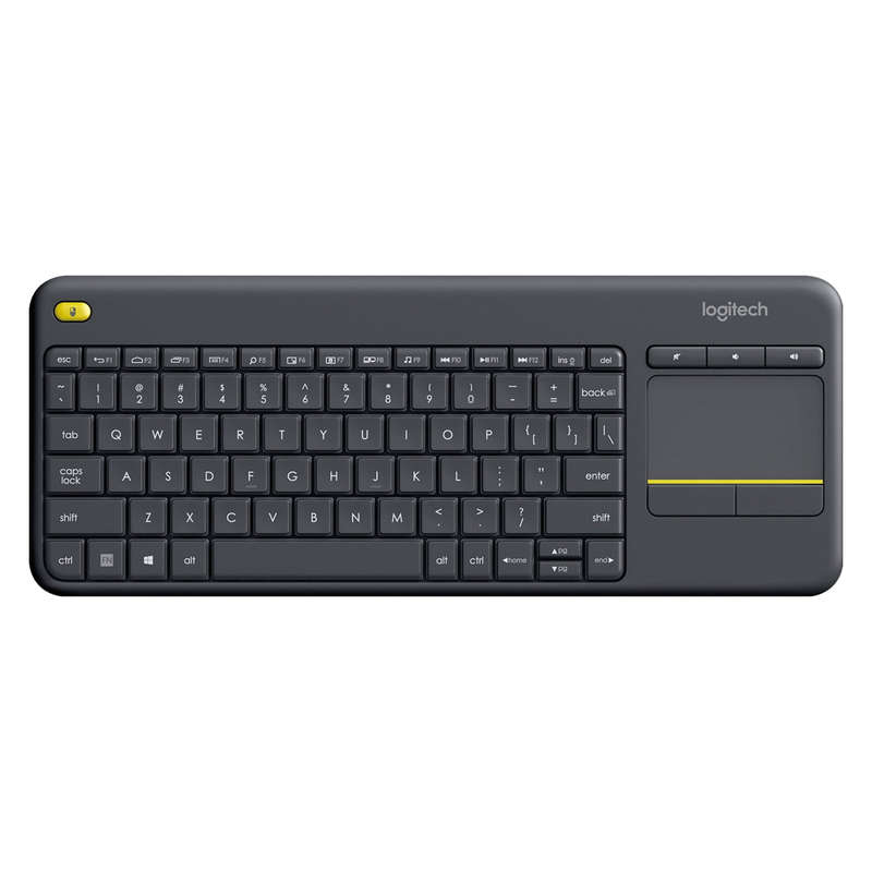 Logitech® Wireless Touch Keyboard K400 Plus - DARK - 2.4GHZ