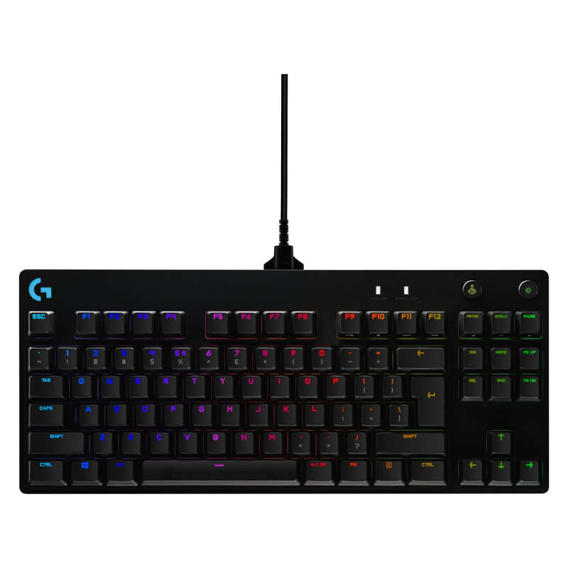 Logitech® G PRO Mechanical Gaming Keyboard - BLACK - USB