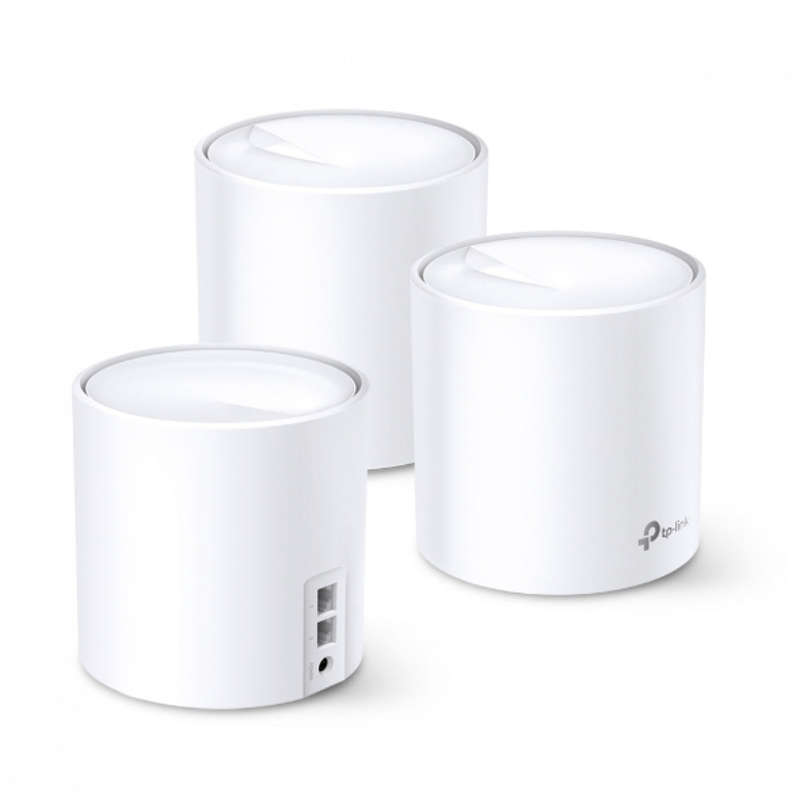 TP-Link Deco AX3000(3-Pack) Whole-Home Mesh Wi-Fi 6 System(Tri-Band)