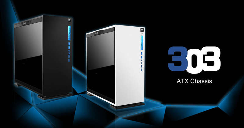 InWin 303 ASUS ROG Edition Tempered Glass Mid Tower ATX Desktop Chassis