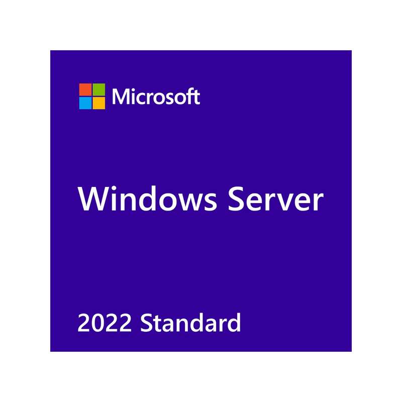WIN SVR STD 2022 64BIT ENGLISH 1PK DSP DVD 16 CORE
