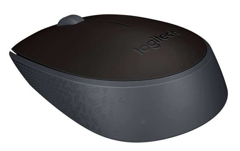 Logitech Wireless Mouse M171 (Black) Nano USB receiver 3 buttons optical tracking ratchet wheel 1...