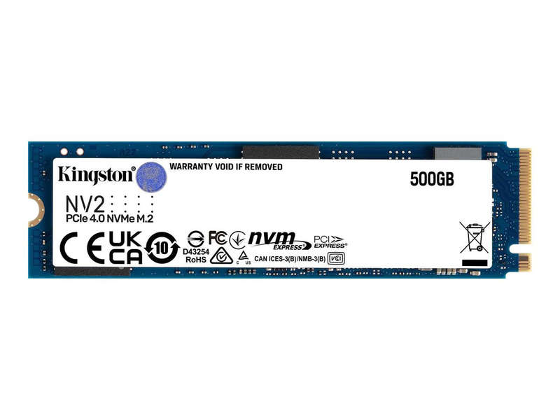 Kingston 500G NV2 M.2 2280 PCIe 4.0 NVMe SSD