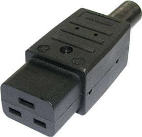 Dedicated C19 to RED 3 pin plug power cable