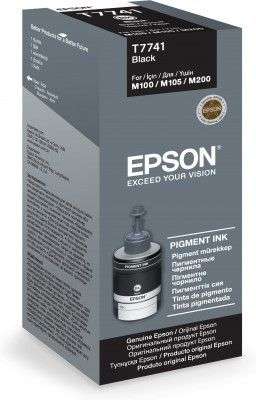 Epson T7741 Pigment Black Ink Bottle 140ml