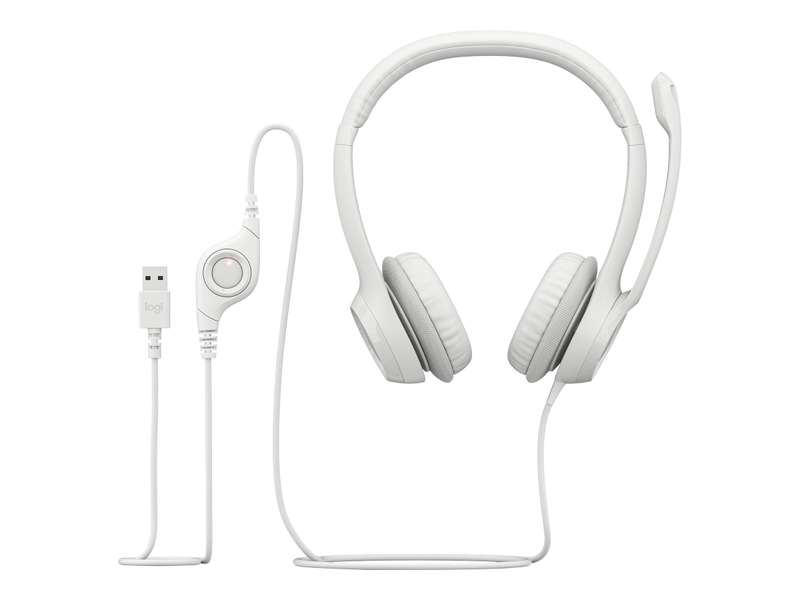 HEADSET - H390 USB Computer Headset - OFF-WHITE - USB - N/A - EMEA-914