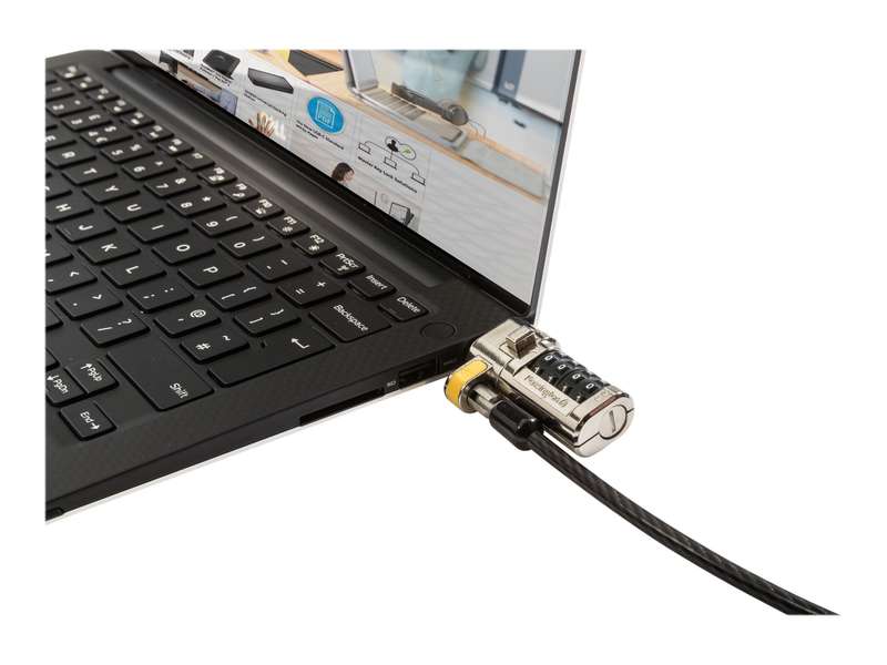 Clicksafe Combination Lock for All Dell Security slots