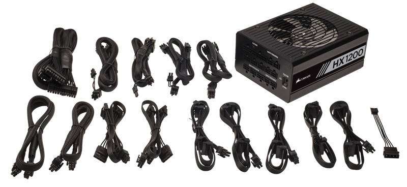 Corsair HX1200 1200W 80 Plus Platinum Certified Fully Modular Power Supply