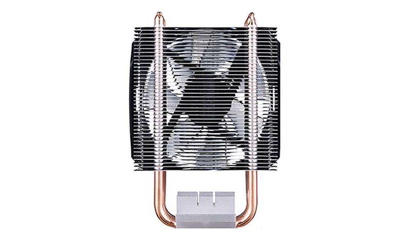 Cooler Master H411 Compact Air Tower; 92mm White LED Fan; 4 Heat Pipes.