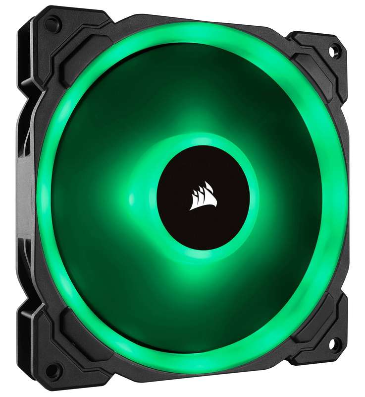Corsair LL140 RGB 140mm Dual Light Loop RGB LED PWM Fan  2 Fan Pack