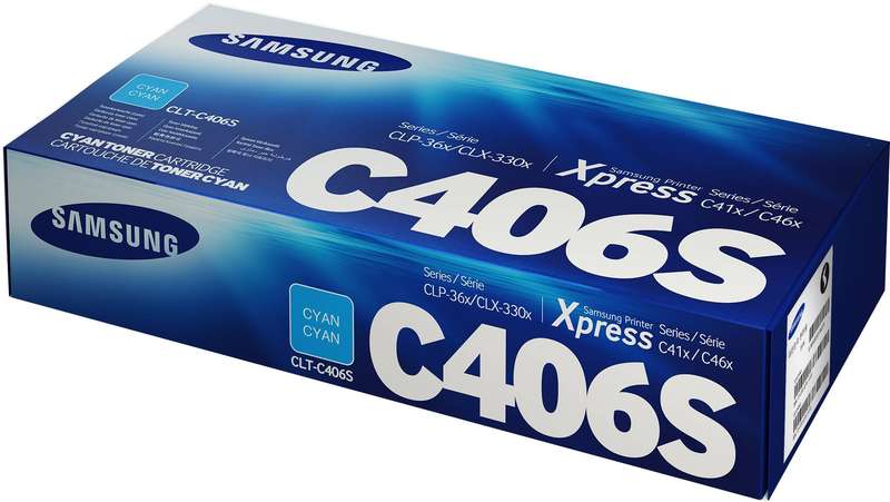 SAMSUNG CLT-C406S CYAN TONER