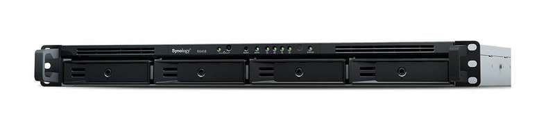 RackStation 4 Bay Expansion Unit for: RS820RP+; RS820+; RS1219+; RS819; RS818RP+; RS818+