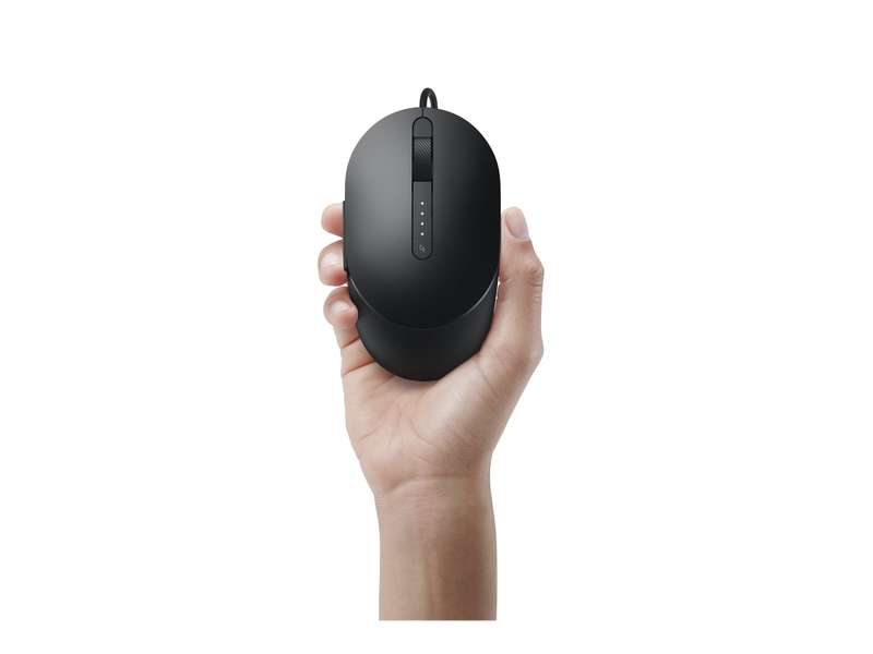 Dell Laser Wired Mouse - MS3220 - Black 