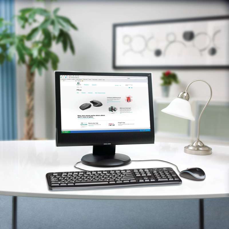 Logitech MK120 USB Keyboard & Mouse