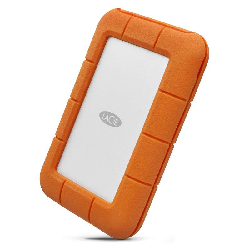 Seagate LaCie 5TB Rugged Mini USB-C; USB3.0; Drop; Crush and Rain Resistant